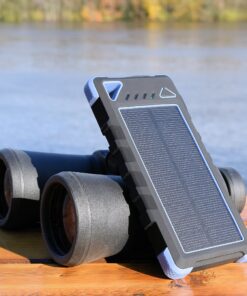 Best Solar Powered Charger - 16000 mAh Battery - Dual USB, Waterproof, Flashlight - Portable and Compact - for Your iPhone, Android, Tablet, More. The SPC16k by BW Distributors. Off Grid Charging 12 9116zfg9EZL