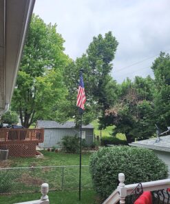 American Flags for Outside 3x5 - USA Flag Co. American Flag 3x5 Heavy Duty Outdoor Made in USA with Embroidered Stars and Sewn Stripes, This US Flag is an American Made Flag 3 by 5 Foot 36 911Bw zn0mL