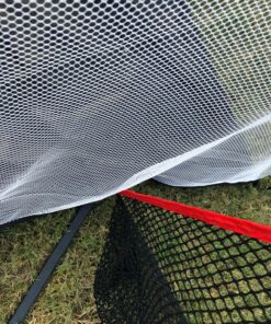 Rukket Haack Golf Net | Practice Driving Indoor and Outdoor | Golfing at Home Swing Training Aids | by SEC Coach Chris Haack | Choose from 10x7 Hitting Net, 7x7 Hitting Net, or Protection Side Nets 10x7ft Golf Net & Turf Mat 31 911FLOMisBL