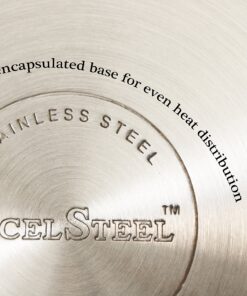 Excelsteel 6 Quart Stainless Steel Stove Top Deep Fryer,Silver 18 911Jmt3M1vL