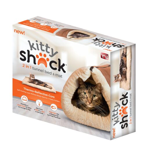 Kitty Shack - 2 in 1 Tube Cat Mat and Bed, Pet Accessories