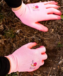 6 Pairs Women Gardening Gloves with Micro-Foam Coating - Garden Gloves Texture Grip - Working Gloves For Weeding, Digging, Raking and Pruning, Medium, Assorted color Medium (Pair of 6) Women's 22 911PF6BfDAL