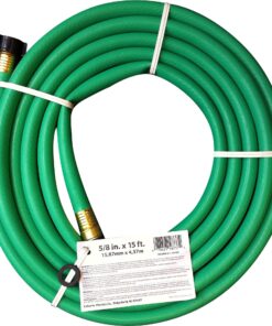 Swan Products SN58R015 Utility Lightweight Leader Hose 15' x 5/8", Green 11 911SAkTm eL