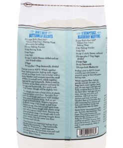 Bob's Red Mill Gluten Free 1-to-1 Baking Flour, 5 Pound 5 Pound (Pack of 1) Standard 12 911VAAB YdL