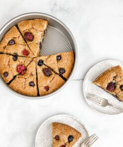 USA Pan Bakeware Nonstick Round Cake Pan, 10-Inch, Aluminized Steel 20 911Z3oNg3VL