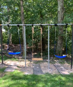 Tree Swing Hanging Straps Kit, Heavy Duty Holds 2200LBS 5FT Extra Long, with Safer Lock Snap Carabiners & Carry Pouch Bag 5 ft 41 911ll6vN0tL