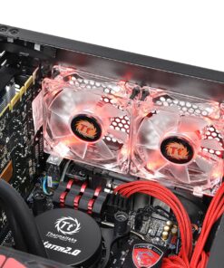 Thermaltake Core V1 SPCC Mini ITX Cube Gaming Computer Case Chassis, Interchangeable Side Panels, Black Edition, CA-1B8-00S1WN-00 101 911r1wRq3vL