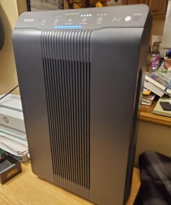 Winix 5500-2 Air Purifier with True HEPA, PlasmaWave and Odor Reducing Washable AOC Carbon Filter Medium , Charcoal Gray 52 911uG3IliL