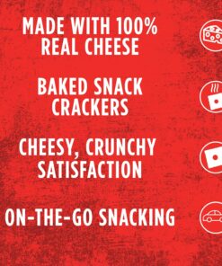 Cheez-It Cheese Crackers, Baked Snack Crackers, Lunch Snacks, Original (40 Packs) 1 Ounce (Pack of 40) 26 911wzOzvTEL