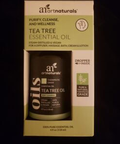 artnaturals Tea Tree Essential Oil 4oz - 100% Pure Oils Premium Melaleuca Therapeutic Grade Best for Acne, Skin, Hair, Nails, Face and Body Wash Aromatherapy & Diffuser 40 911y4LUJ2tL