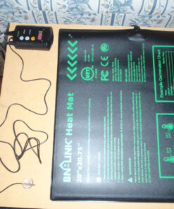 BN-LINK Durable Seedling Heat Mat Heating Pad 10" x 20.75" with Digital Thermostat Controller Combo Set Waterproof for Indoor Seed Starting and Plant Germination 10" x 20.75" & Thermostat 39 9120r hIudL 1