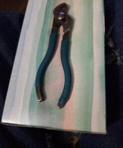 CHANNELLOCK 424 Straight Jaw Tongue & Groove Pliers, 4.5-inch | 1/2-inch Jaw Capacity | 3 Adjustments | Forged High-Carbon U.S. Steel | 90° Teeth Grip in Both Directions | Made in USA, Polished Steel 27 91252wZ hLL