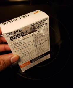 CELSIUS On-the-Go Powder Stick Packs, Cranberry Lemon, 0.18 Ounce - 14 Count (Pack of 1) OTG Cranberry Lemon 20 912BNTpE8fL