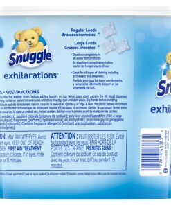 Snuggle Exhilarations In Wash Laundry Scent Booster Pacs, Blue Iris & Ocean Breeze, 56 Count 56 Count (Pack of 1) 19 912EC8n7j7L 2