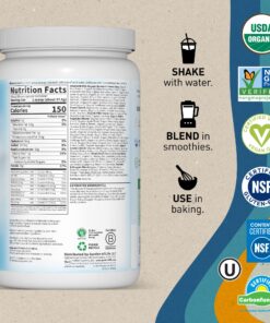 Garden of Life Vegan Protein Powder - Raw Organic Meal Replacement Shakes - Vanilla - Pea Protein, Greens and Probiotics for Women and Men, Plant Based Dairy Free All in One Shake, 28 Servings 2.32 Pound (Pack of 1) 36 912QCA57EqL