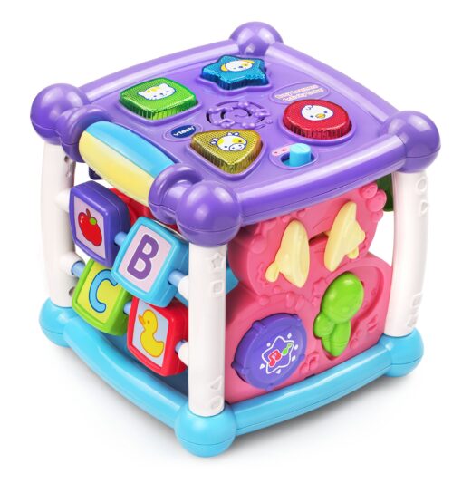 VTech Busy Learners Activity Cube, Purple Standard Packaging