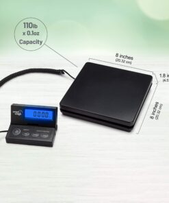 Smart Weigh Digital Shipping and Postal Weight Scale, 110 lbs x 0.1 oz, UPS USPS Post Office Scale 32 912cs6necuL