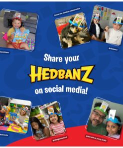 Spin Master Games Hedbanz, Quick Question Picture Guessing Family Game for Game Night Headbands Board Game, for Adults and Kids Ages 7 and up (Edition May Vary) Hedbanz Classic 28 912gMHYvXL