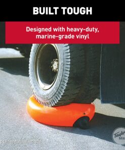 Taylor Made Products 61140 Tuff End Inflatable Vinyl Boat Buoy, Orange, 9 inch Diameter 11 912kx6QO0JL 1