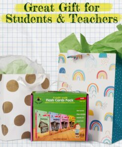 Star Right Math Flash Cards Set of 4 - Addition, Subtraction, Division, & Multiplication Flash Cards - 4 Rings - 208 Math Flash Cards - Ages 6+ - Kindergarten, 1st, 2nd, 3rd, 4th, 5th & 6th Grade 31 912lLm3E4tL