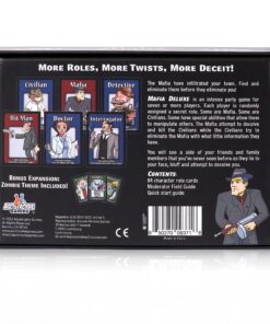 Apostrophe Games Mafia The Party Game Deluxe Edition – A Game of Lying, Bluffing and Deceit– Card Game, Adults and Teens – Board Game 17 912pLGCAkeL