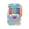 Paper Mate 62145 Flair Felt Tip Pens, Ultra Fine Point (0.4mm), Assorted Colors, 8 Count Assorted Core Colors 8 Count (Pack of 1) 3 912s1uiJpxL