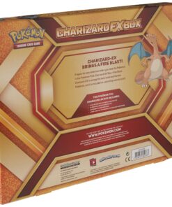 Pokemon Cards POK16CHAREXBX TCG: Charizard-EX Box Fire Blast Card Game, Multicolor Base 17 9138XHh8n8L