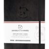 Panda Planner Undated Weekly Planner - 12 Month Organization - Productivity & Happiness - Journal - Daily Gratitude - Bonus Monthly Agenda - Black - Softcover 12 913NT2fNyBL