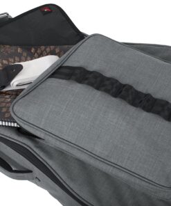 Gator Cases Transit Series Acoustic Guitar Gig Bag; Grey Exterior (GT-ACOUSTIC-GRY) 27 913QKYla0SL