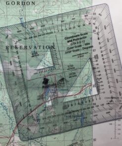 Alternative view of MapTools Military Style UTM/MGRS Coordinate Scale