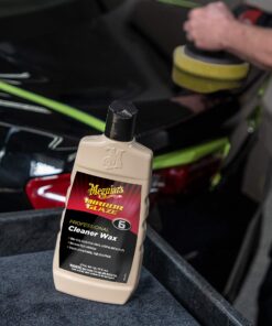Meguiar's M0616 Mirror Glaze Cleaner Wax - 16 Oz Bottle 11 913WlvURWAL