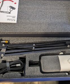 FIFINE Gaming XLR/USB Microphone Kit, Streaming Dynamic Mic Set for PC/PS5, Computer Mic for Vocal Podcast Recording Voiceover, with Headphones Jack, Gain Knob, Arm Stand-AmpliGame AM8T White 54 913hVJT RTL