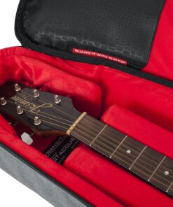 Gator Cases Transit Series Acoustic Guitar Gig Bag; Grey Exterior (GT-ACOUSTIC-GRY) 22 913je7w8CBL