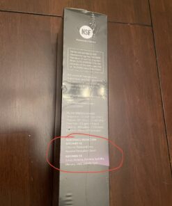 LG LT600P - 6 Month / 300 Gallon Capacity Replacement Refrigerator Water Filter (NSF42 and NSF53 5231JA2006A, 5231JA2006B, 5231JA2006F, or 5231JA2006F , White 34 913pNCjshML