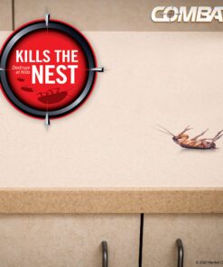 Combat Max 12 Month Roach Killing Bait, Small Roach Bait Station, Child-Resistant, 18 Count 22 913yVYFTbML