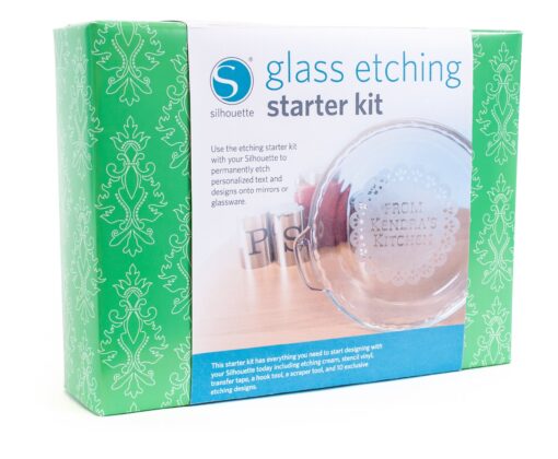 Silhouette Glass Etching Starter Kit