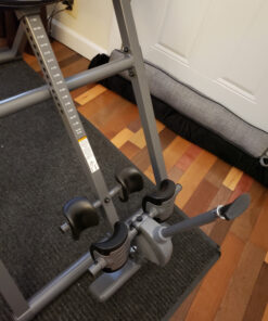 INNOVA HEALTH AND FITNESS ITM5900 Advanced Heat and Massage Inversion Table, Gray/Black 71 9145sZpH8TL