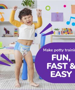Pull-Ups Boys' Potty Training Pants Training Underwear Size 5, 3T-4T, 66 Ct 14 914T2vx7sBL