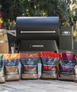 Traeger Grills Cherry 100% All-Natural Wood Pellets for Smokers and Pellet Grills, BBQ, Bake, Roast, and Grill, 20 lb. Bag 10 914VZYfQXjL