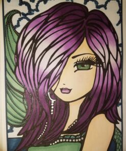 Sweet & Simple Whimsy Girls: Mermaids and More to Color 91 914W0vYUvL