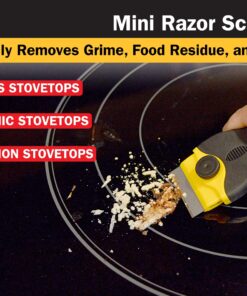 Titan 12031 4-Inch Mini Razor Scraper | Includes 1 Extra Heavy-Duty Razor Blade 23 914YddELlL