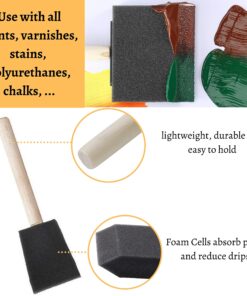 Bates Paint Roller - Paint Brush, Paint Tray, Roller Paint Brush, 11 Piece Home Painting Supplies, Foam Brush, House Painting Tray, Painting Tools, Roller and Paint Brushes, Interior Paint Brushes 9 Inch 24 914Yf6BNDL