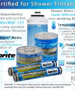 Sprite HOC High Output Replacement Shower Filter Cartridge, Blue 10 914cgwRBYnL