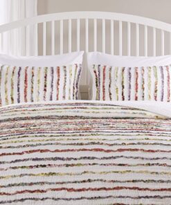 Greenland Bella Ruffle Standard Sham-Multi, Multicolor 9 914ePiPS1yL