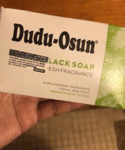 Tropical Naturals Dudu Osun Black Soap Pure Ingredients US Ship, Original, 5 Ounce (Pack of 3) ORIGNAL 5 Ounce (Pack of 3) 14 914hI35LkiL