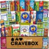 CRAVEBOX Healthy Snack Box (35 Count) Valentines Variety Pack Care Package Gift Basket Kid Men Women Adult Nuts Fruit Nutrition Assortment College 9 914hOUMqSVL