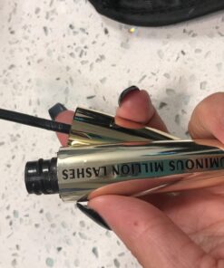 L’Oreal Paris Makeup Voluminous Million Lashes Mascara, Volumizing Collagen Infused Eye Makeup, Amplifying Mascara Brush, Washable, Blackest Black, 0.3 Fl Oz., 1 Count 0.30 Fl Oz (Pack of 1) Washable Blackest Black 40 914kQvrqbiL