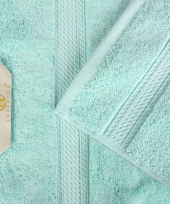 SUPERIOR 900 Madison TS Set, Hand Towel 4-Pack, Sea Foam, 4 Count 14 914l8xov4L