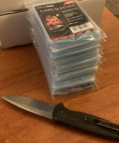 10 (Ten) Pack Lot of 100 Soft Sleeves / Penny Sleeve for Baseball Cards & Other Sports Cards (Packaging May Vary) 1 Pack 20 914pSND5p9L