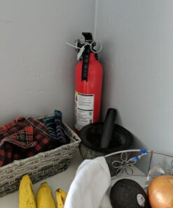 Kidde Fire Extinguisher for Home, 1-A:10-B:C, Dry Chemical Extinguisher, Red, Mounting Bracket Included 1 Pack Basic 54 914sH0Xc6YL